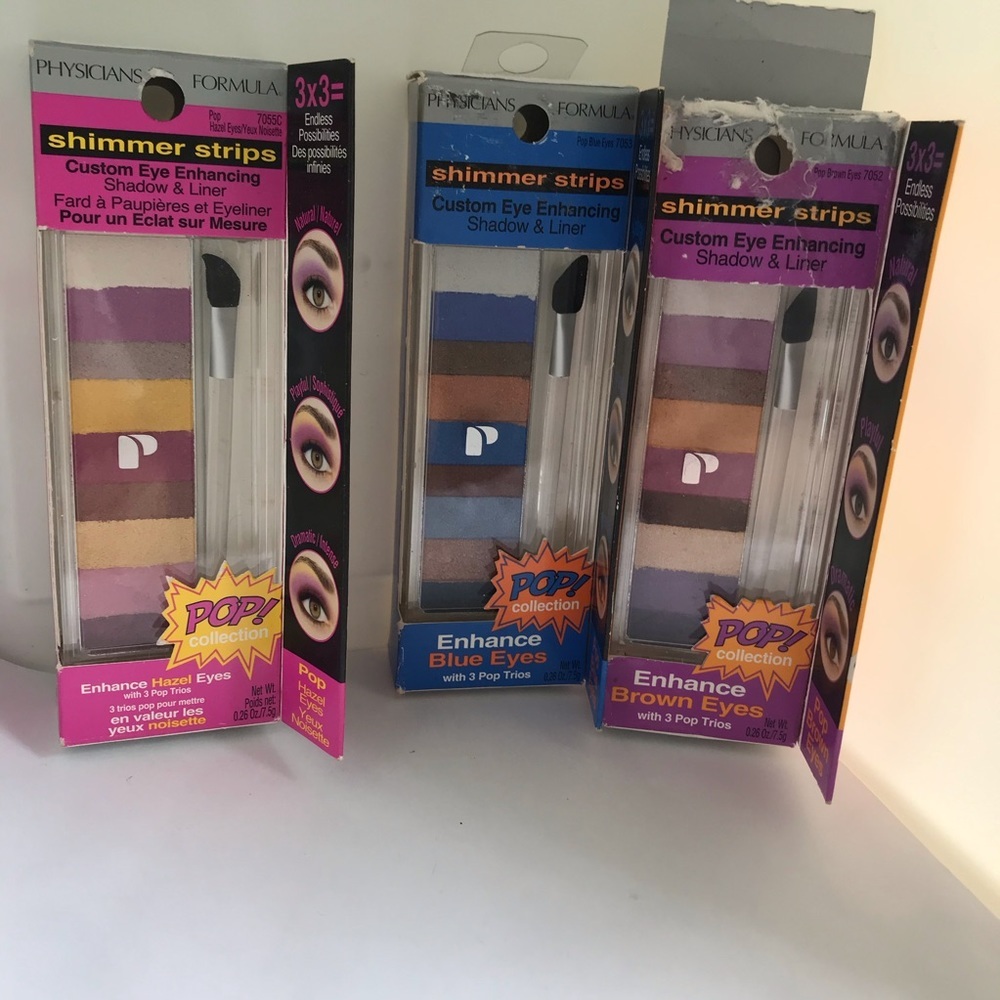 Physicians Formula Shimmer Strips Blue Brown Hazel